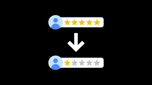 Les erreurs qui font chuter la note Google d'un commerce (et comment les éviter).